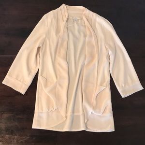 LC lightweight sheer blazer